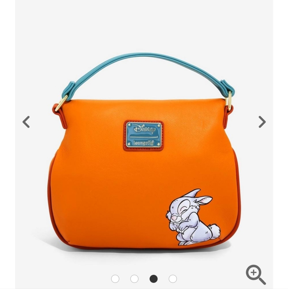 Loungefly Disney Bambi Floral Forest Crossbody Bag - BoxLunch Exclusive - Picture 3 of 5